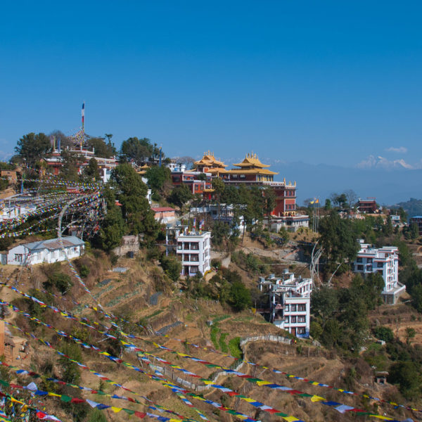 Namobuddha Monastery on the Balthali trek in Nepal